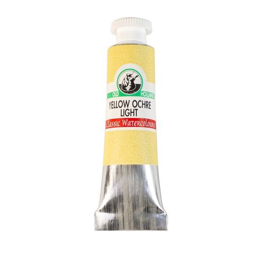 Jaune ocre clair - Aquarelle Tube 6ml Old Holland