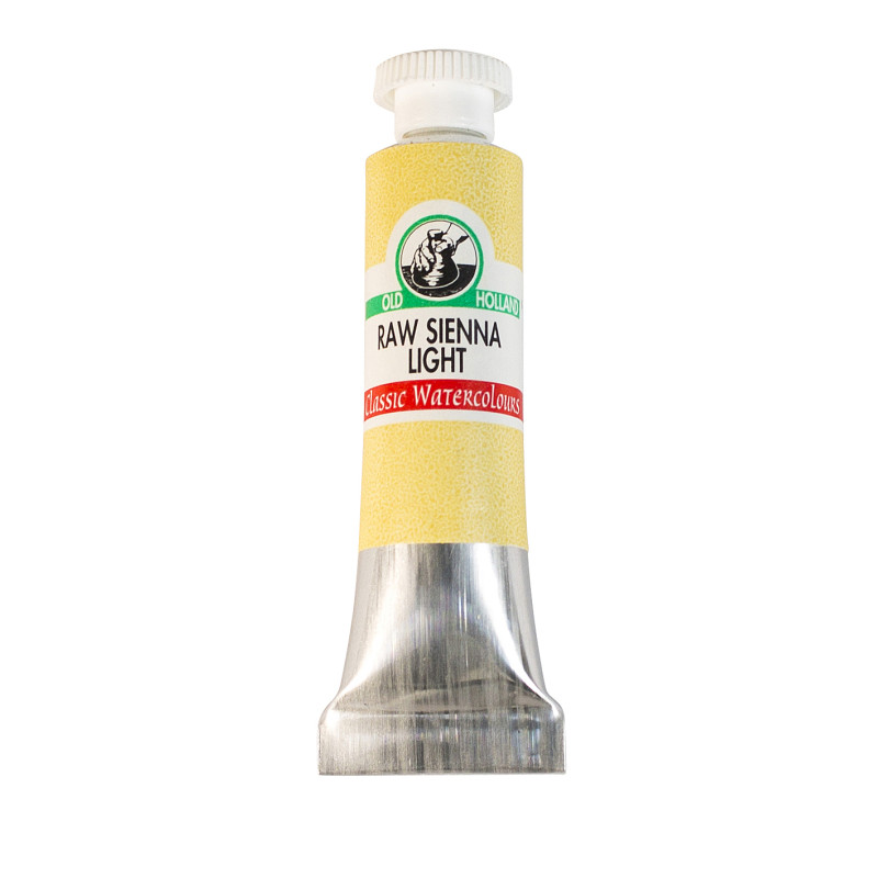 Terre de Sienne naturelle claire - Aquarelle Tube 6ml Old Holland