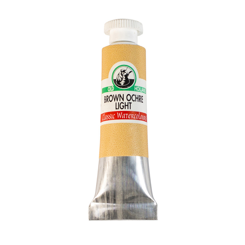 Ocre brune claire - Aquarelle Tube 6ml Old Holland