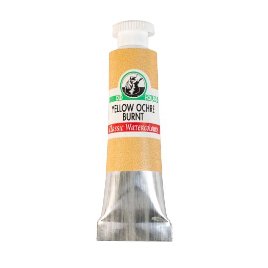Ocre jaune brûlé - Aquarelle Tube 6ml Old Holland