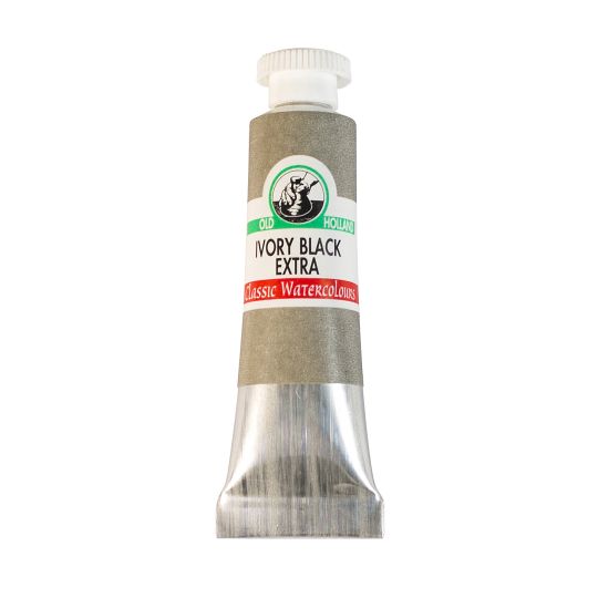 Noir ivoire extra - Aquarelle Tube 6ml Old Holland