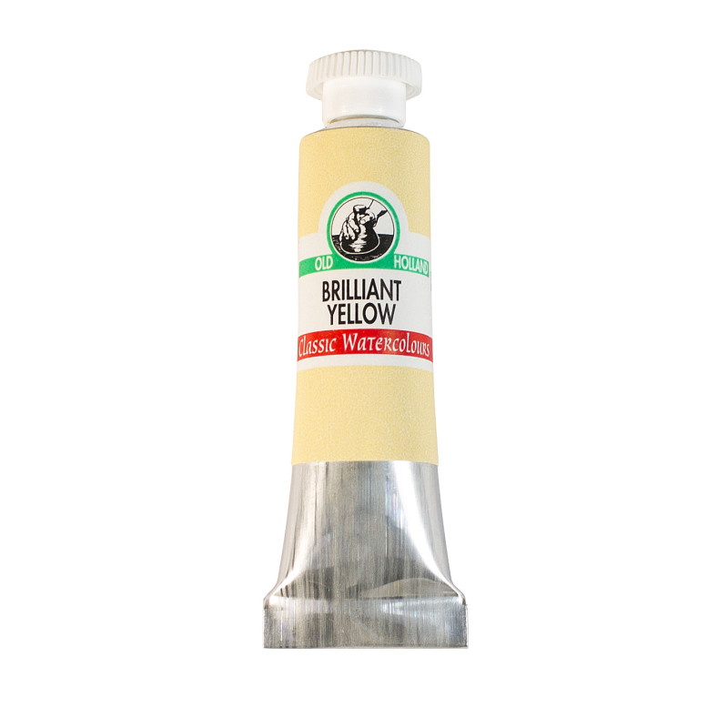 Jaune brillant - Aquarelle Tube 6ml Old Holland