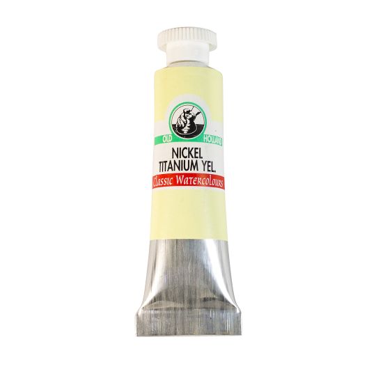 Jaune titane nickel - Aquarelle Tube 6ml Old Holland