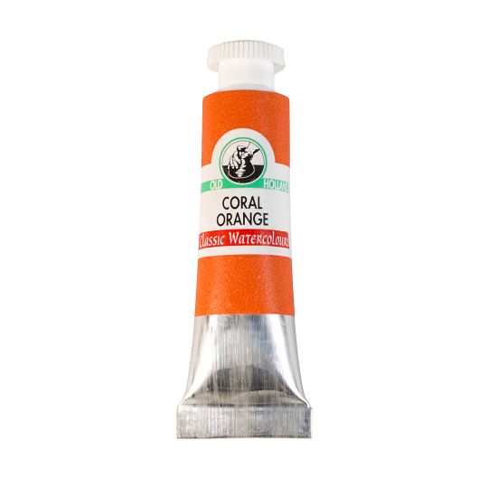 Orange corail - Aquarelle Tube 6ml Old Holland