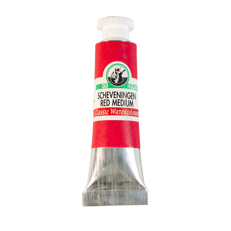 Rouge moyen Scheveningen - Aquarelle Tube 6ml Old Holland