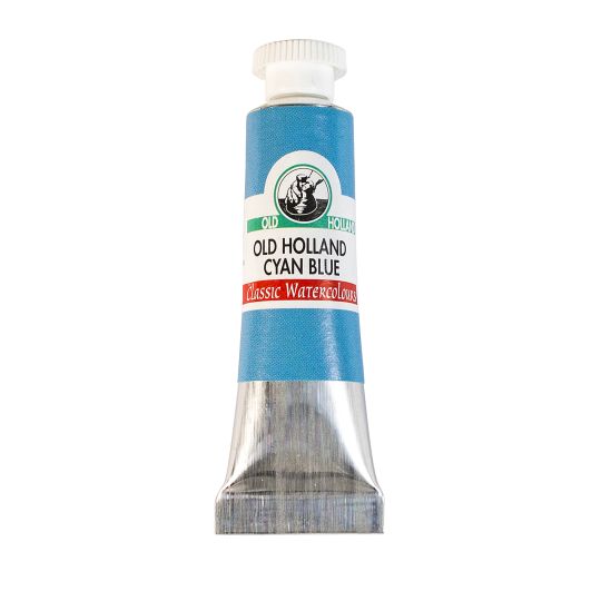 Bleu Cyan - Aquarelle Tube 6ml Old Holland