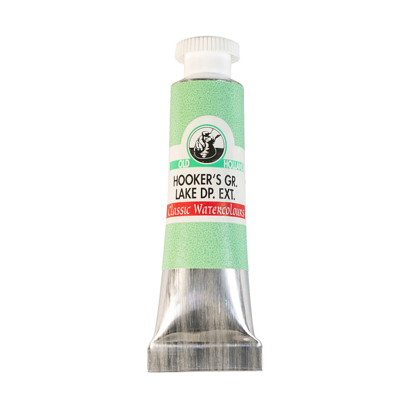 Laque vert de Hooker foncé extra - Aquarelle Tube 6ml Old Holland