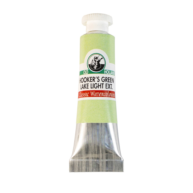 Laque verte de hooker clair extra - Aquarelle Tube 6ml Old Holland