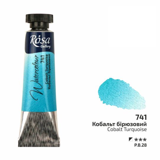 Turquoise de cobalt - Aquarelle Tube 10ml Rosa Gallery