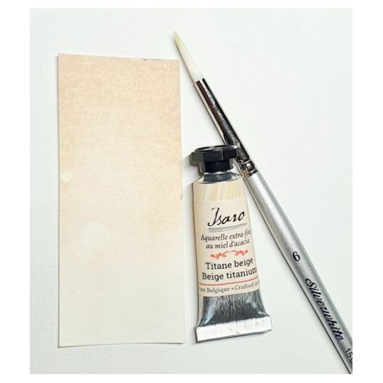 Titanium beige - Aquarelle extra-fine tube 7ml Isaro