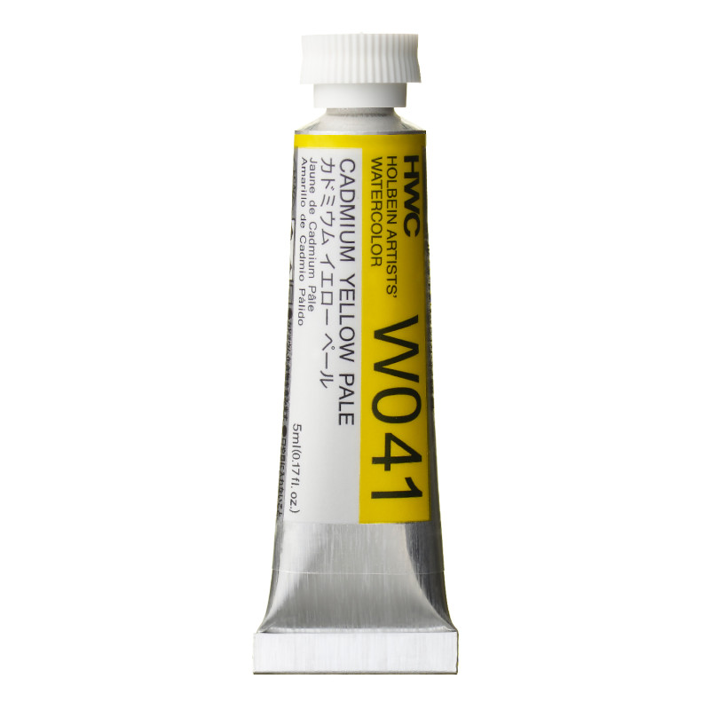 Jaune de cadmium pâle - Aquarelle Tube 5ml Holbein Artists'