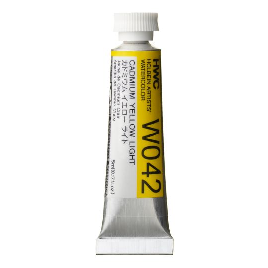 Jaune de cadmium clair - Aquarelle Tube 5ml Holbein Artists'