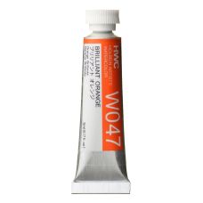 Orange brillant - Aquarelle Tube 5ml Holbein Artists'