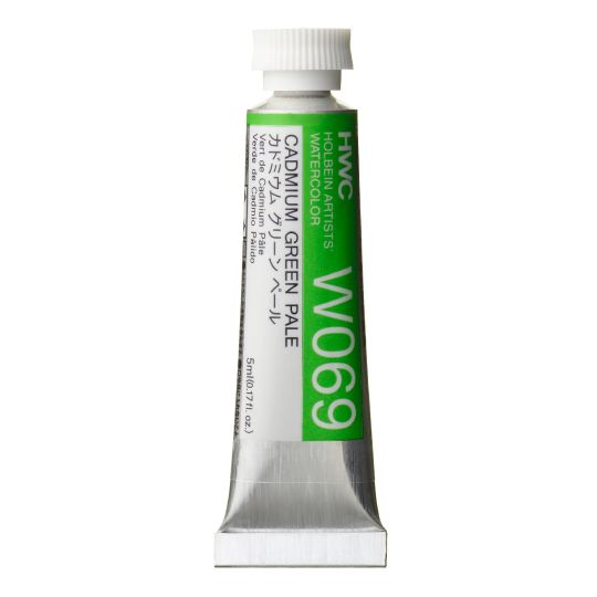 Vert de cadmium pâle - Aquarelle Tube 5ml Holbein Artists'