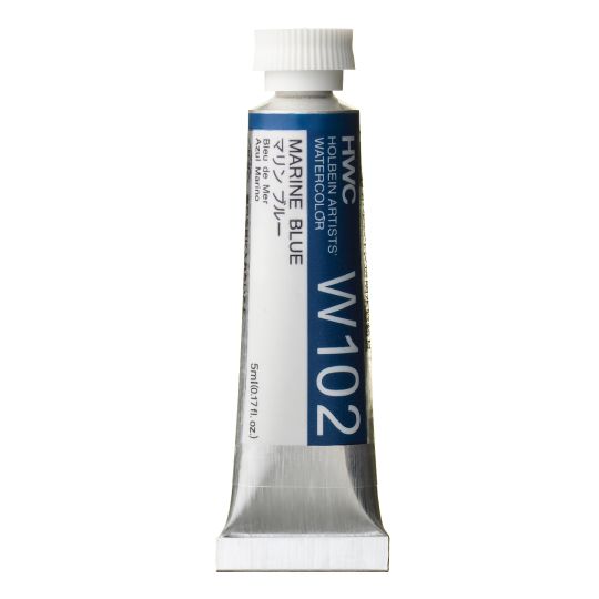 Bleu mer - Aquarelle Tube 5ml Holbein Artists'