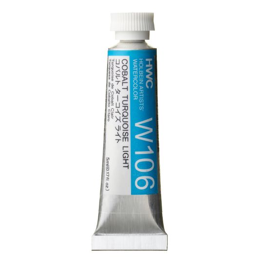 Turquoise de cobalt clair - Aquarelle Tube 5ml Holbein Artists'