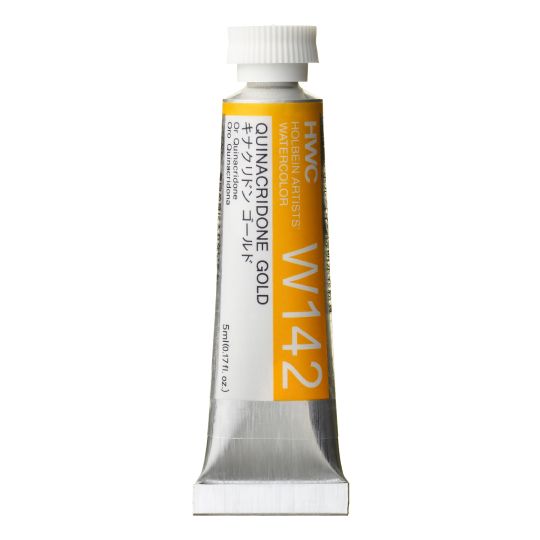 Or quinacridone - Aquarelle Tube 5ml Holbein Artists'
