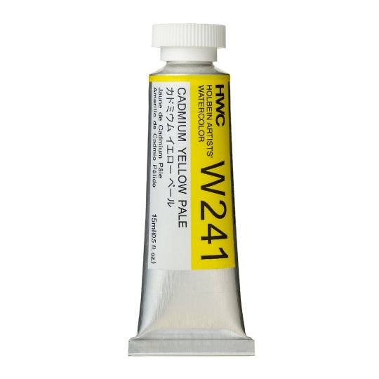 Jaune de cadmium pâle - Aquarelle Tube 15ml Holbein Artists'