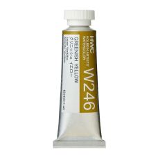 Jaune verdâtre - Aquarelle Tube 15ml Holbein Artists'