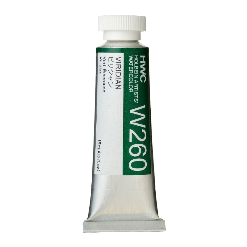 Vert émeraude - Aquarelle Tube 15ml Holbein Artists'