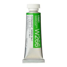 Vert permanent n°1 - Aquarelle Tube 15ml Holbein Artists'