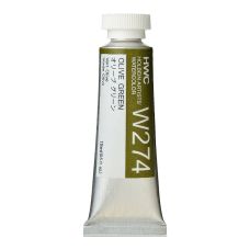 Vert olive - Aquarelle Tube 15ml Holbein Artists'