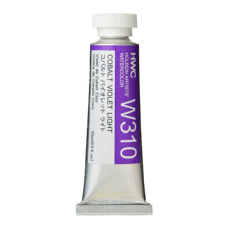 Violet de cobalt clair - Aquarelle Tube 15ml Holbein Artists'