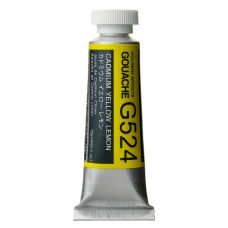 Jaune de cadmium citron - Gouache Tube 15ml Holbein Artists'