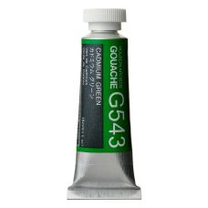 Vert de cadmium - Gouache Tube 15ml Holbein Artists'
