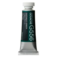 Vert Phtalo - Gouache Tube 15ml Holbein Artists'