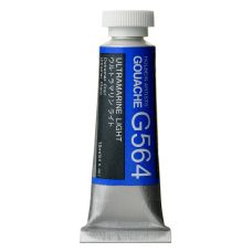 Outremer clair - Gouache Tube 15ml Holbein Artists'