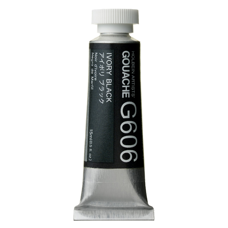 Noir d'ivoire - Gouache Tube 15ml Holbein Artists'