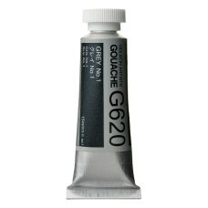 Gris n°1 - Gouache Tube 15ml Holbein Artists'