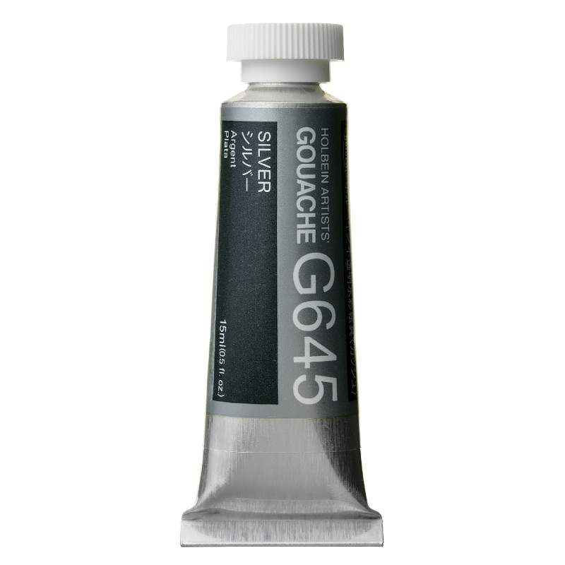 Argent - Gouache Tube 15ml Holbein Artists'