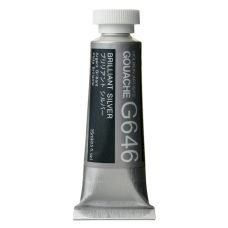 Argent brillant - Gouache Tube 15ml Holbein Artists'