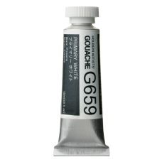 Blanc primaire - Gouache Tube 15ml Holbein Artists'