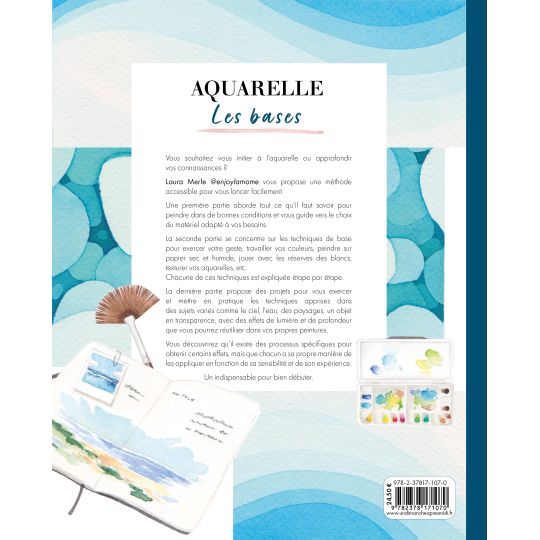 Aquarelle Les bases, Laura Merle @enjoylamome