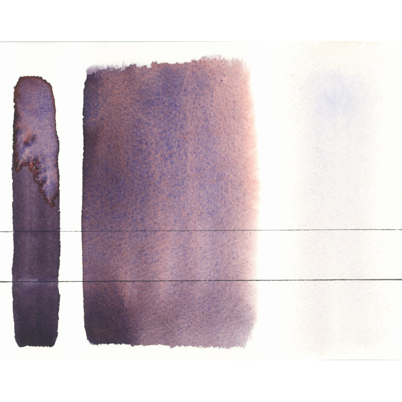 Violet aquarius - Aquarelle Godet Roman Szmal Aquarius