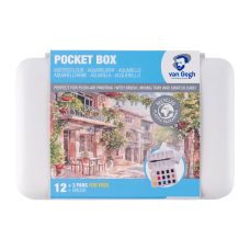 Pocketbox plastique Van Gogh 12 1/2 godets +3 1/2 godets gratuits
