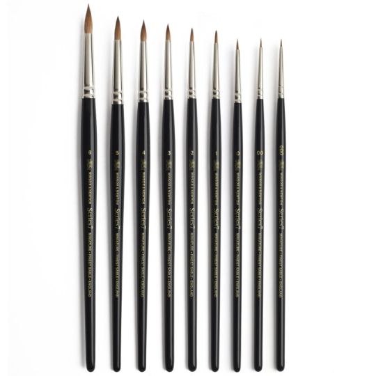 Pinceau aquarelle rond miniature martre série 7 Winsor & Newton n°5