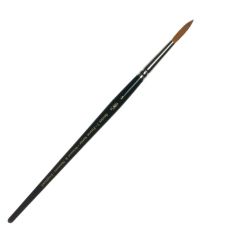 Pinceau aquarelle rond martre rouge Kolinsky série 7 Winsor & Newton n°3