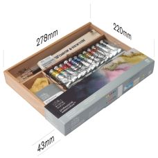 Coffret d'atelier aquarelle en bois par Winsor & Newton