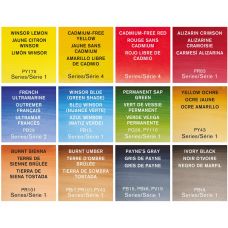 Coffret d'atelier aquarelle en bois par Winsor & Newton