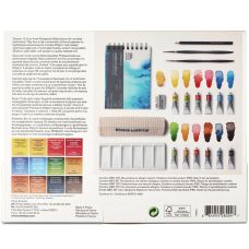 Coffret d'atelier aquarelle en bois par Winsor & Newton