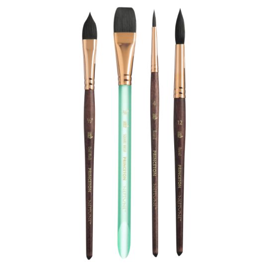 Assortiments de 4 pinceaux Neptune Princeton