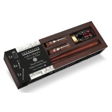 Coffret calligraphie encre de Chine 10ml + porte plume et 4 plumes Sennelier