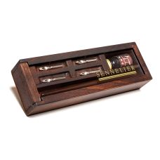 Coffret calligraphie encre de Chine 10ml + porte plume et 4 plumes Sennelier