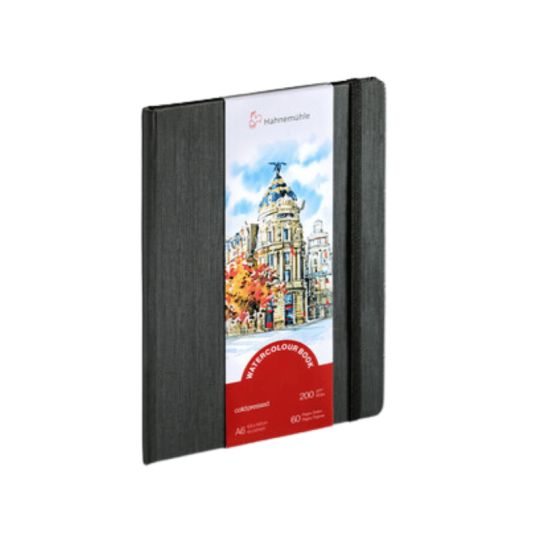 Watercolour book Hahnemühle A6 Portrait 14,8 x 10,5 200g 30f grain fin