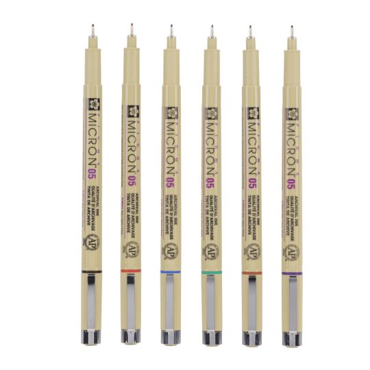 Set de 6 Pigma micron 05