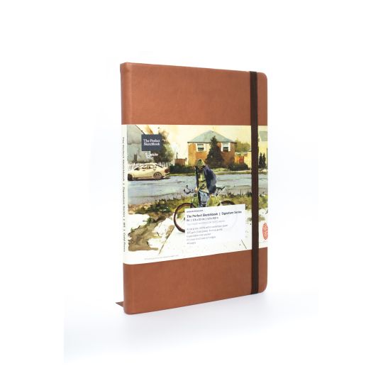 Perfect Sketchbook B5 300g 100% coton signature 44 pages grain fin format portrait Etchr Lab